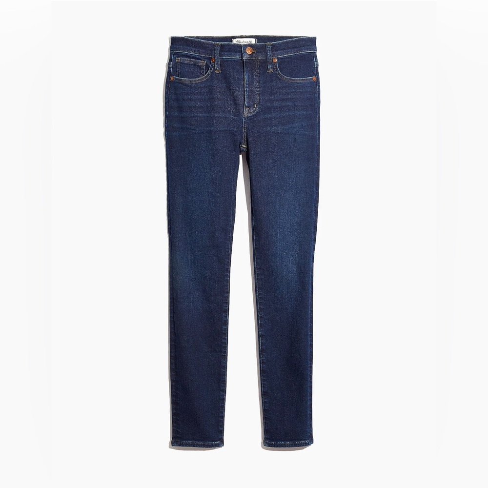 Madewell 9" Mid-Rise Skinny Jeans in Orland Wash: TENCEL™ Denim Edition - Picture 6 of 14